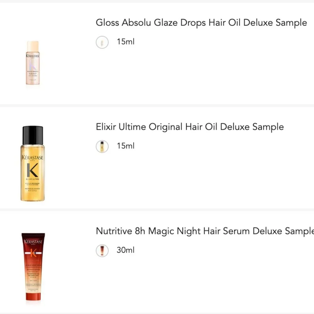 NWT Kerastase Travel Bundle